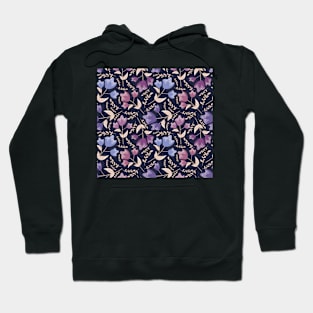 Flowers Pattern Hoodie